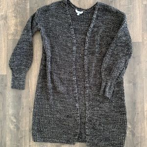 Time & Tru Long Oversized Cardigan